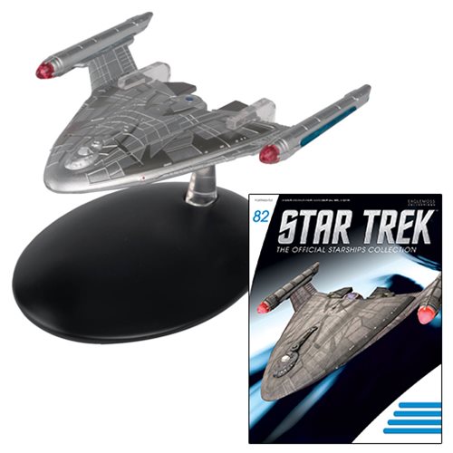 Star Trek Starships Warp Delta Die-Cast Vehicle with Collector Magazine #82